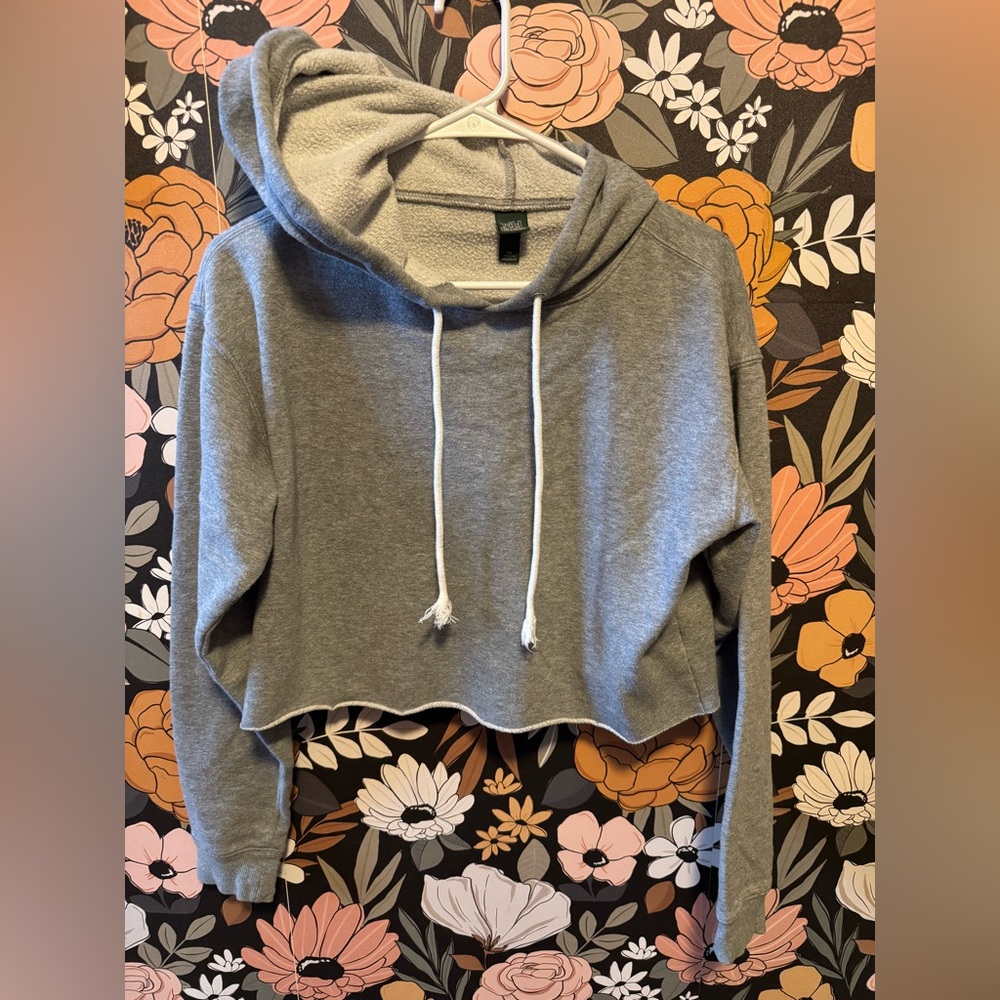 Cropped hoodie